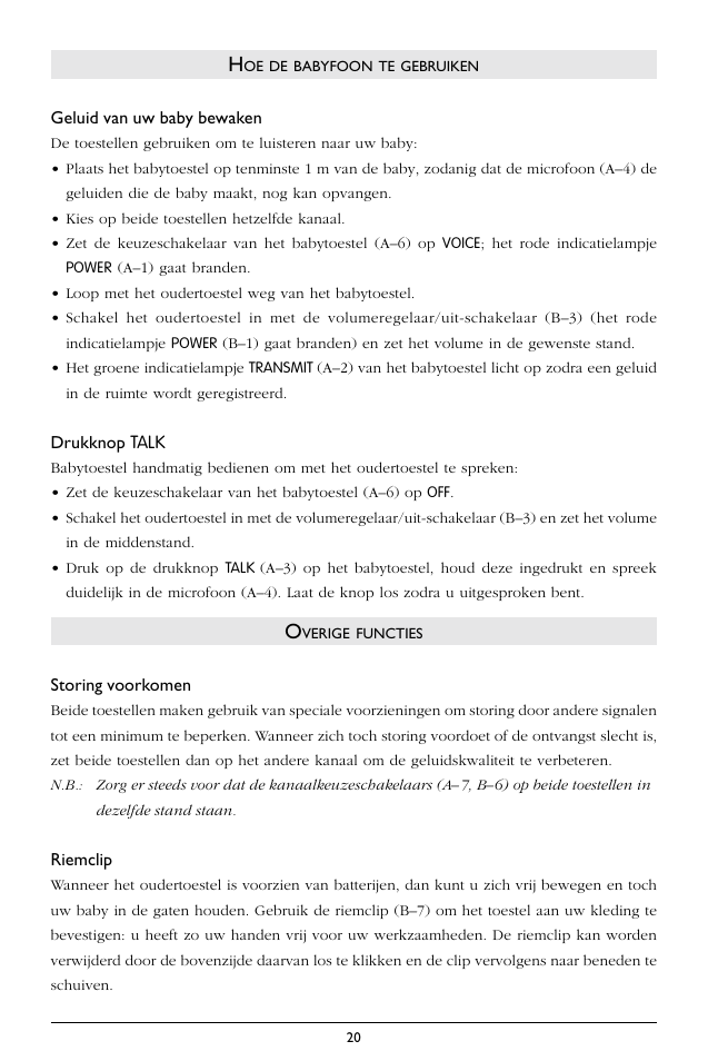 Philips SC362 User Manual | Page 21 / 51