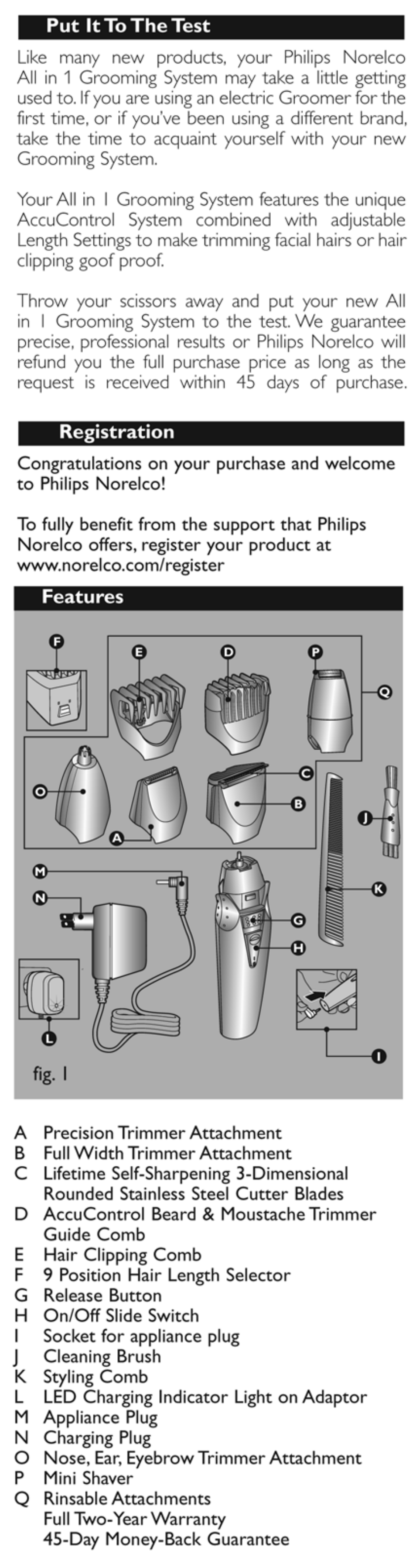 Philips G380-60 User Manual | Page 3 / 13