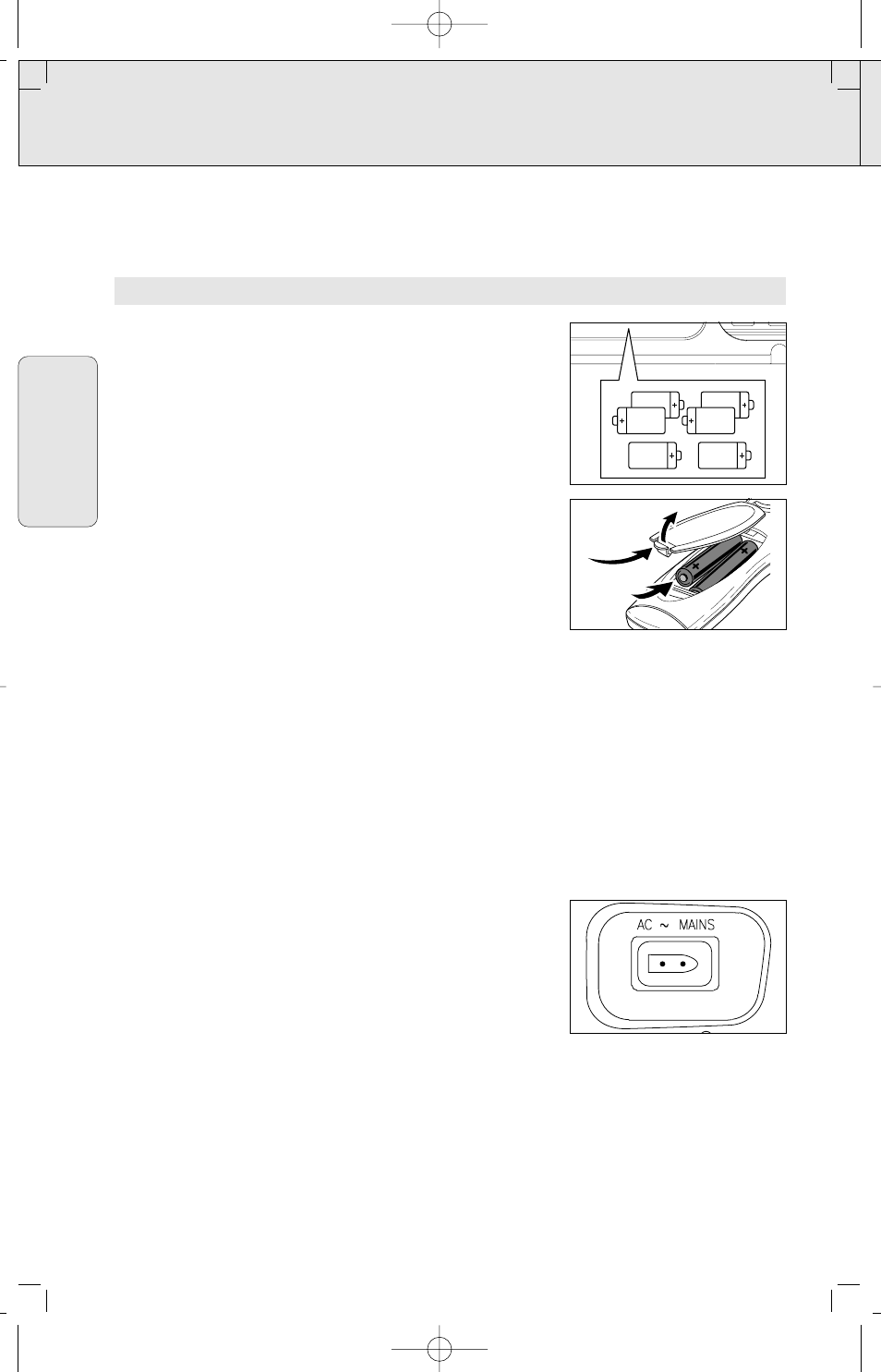 Alimentation | Philips AZ 1145 User Manual | Page 22 / 44