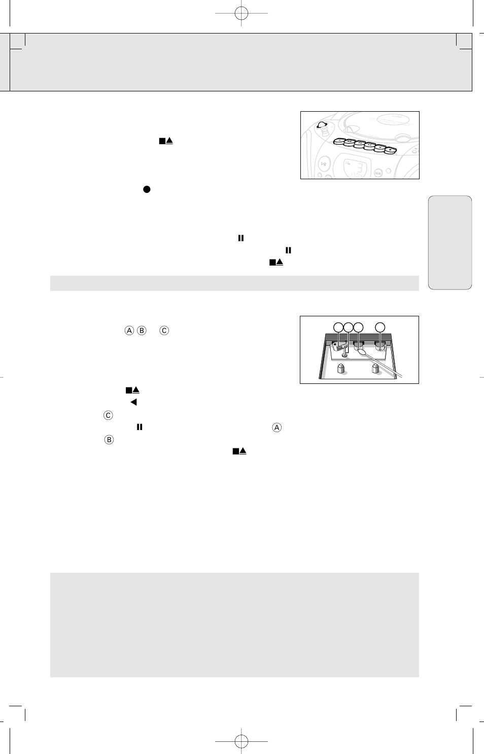 Enregistrement entretien, Fran ç ais | Philips AZ 1145 User Manual | Page 29 / 44