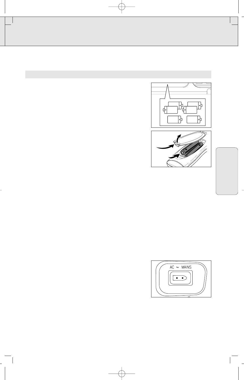 Alimentación | Philips AZ 1145 User Manual | Page 35 / 44