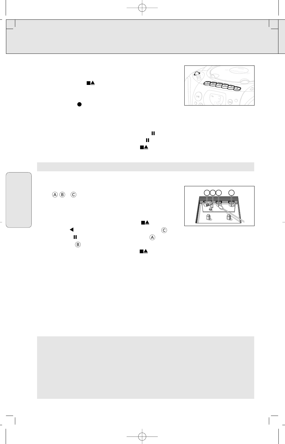 Grabación mantenimiento, Espa ñ ol | Philips AZ 1145 User Manual | Page 42 / 44