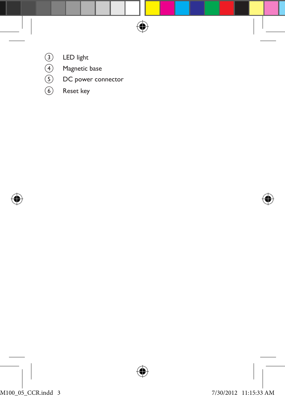 Philips M100 User Manual | Page 3 / 16