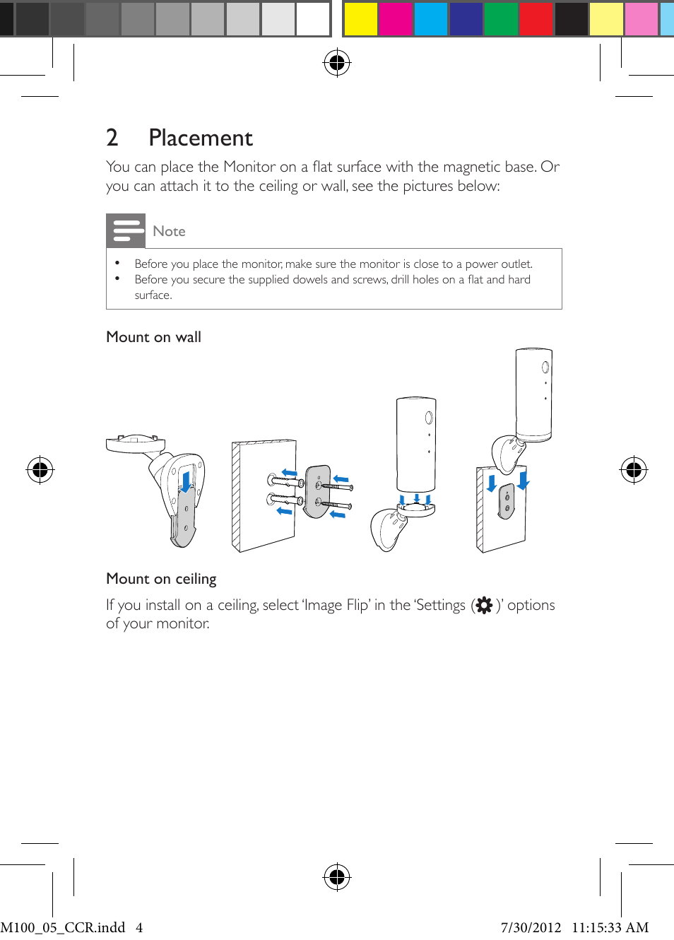 Philips M100 User Manual | Page 4 / 16