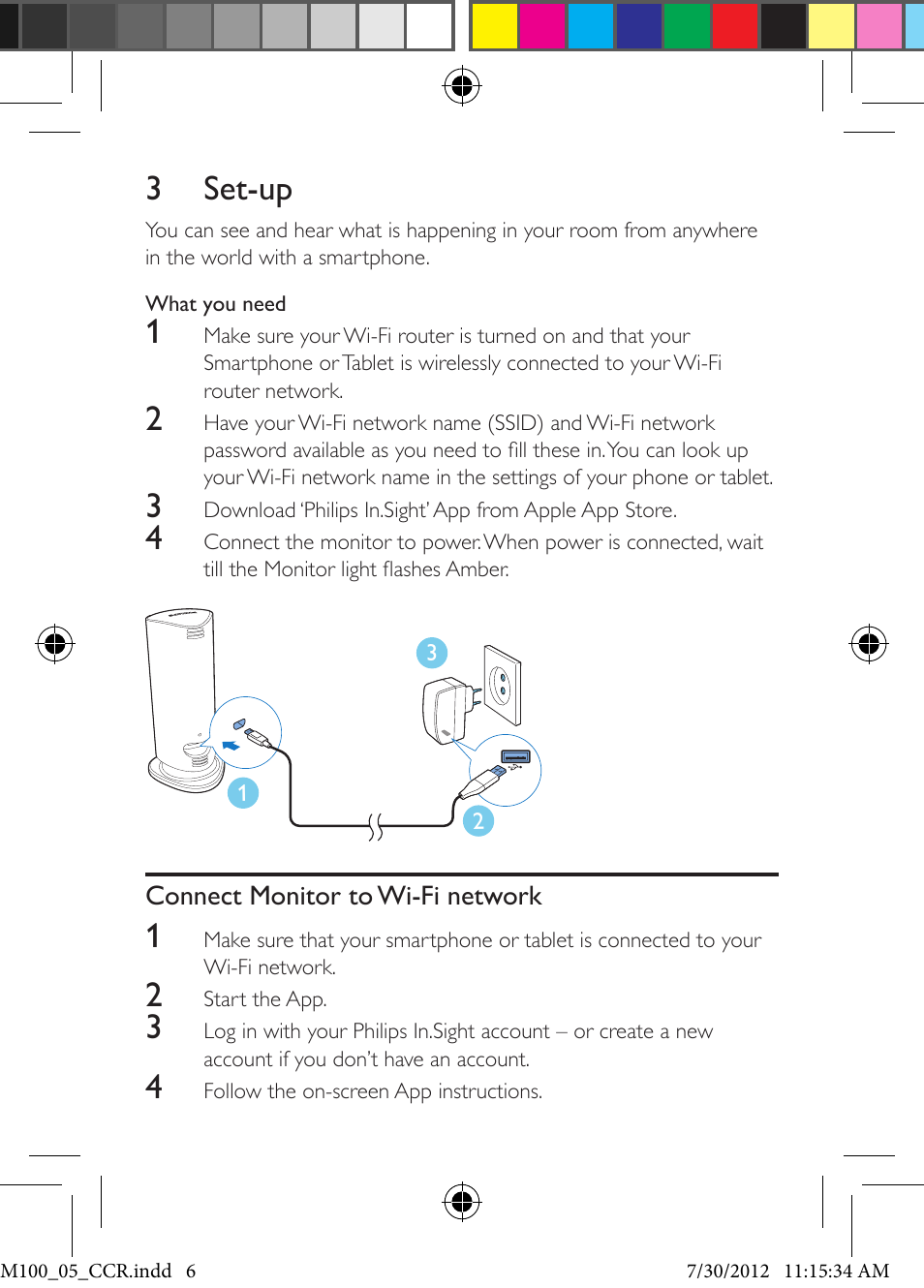 Philips M100 User Manual | Page 6 / 16