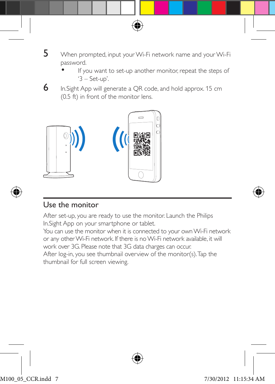Philips M100 User Manual | Page 7 / 16