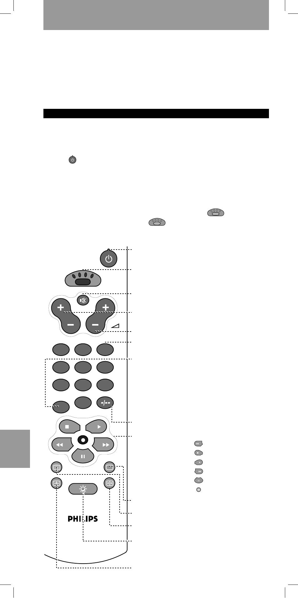 Brugsanvisning dansk | Philips SBC RU 455 User Manual | Page 38 / 60