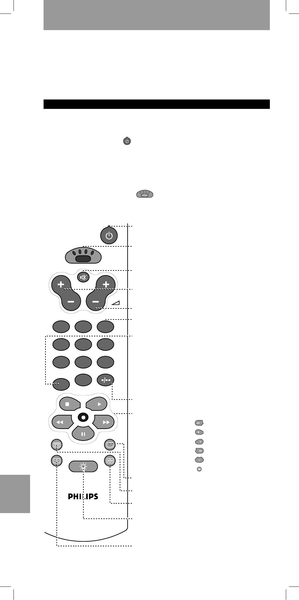 Bruksanvisning norsk | Philips SBC RU 455 User Manual | Page 42 / 60