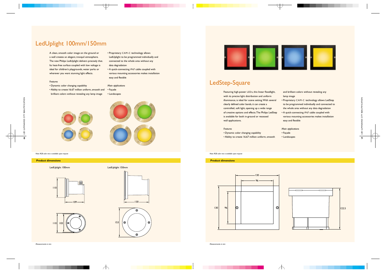 Ledstep-square | Philips LED Luminaires User Manual | Page 6 / 8