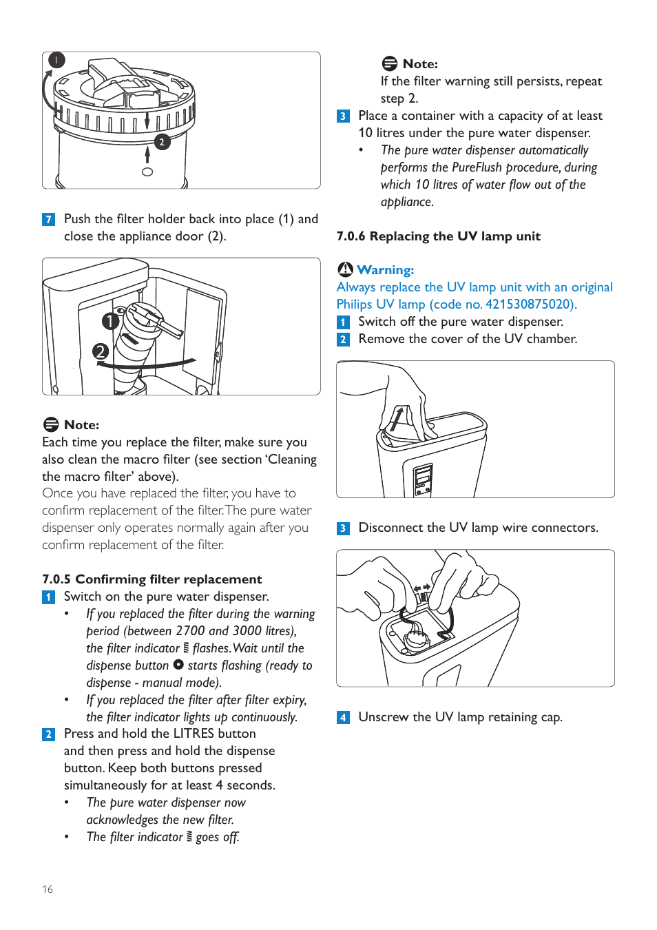 11 frequently asked questions, 12 troubleshooting | Philips WP3892 User Manual | Page 16 / 64