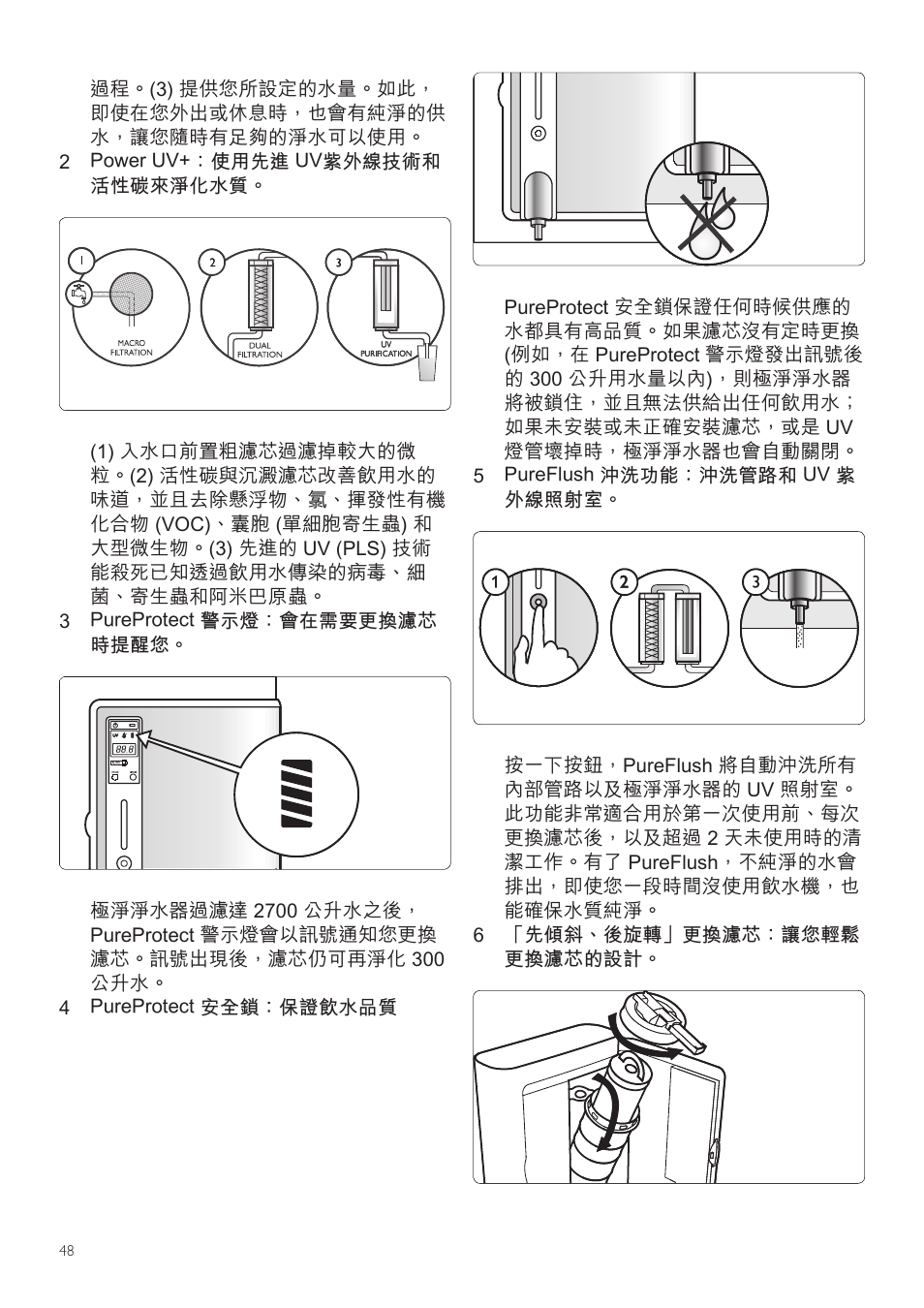 Philips WP3892 User Manual | Page 48 / 64