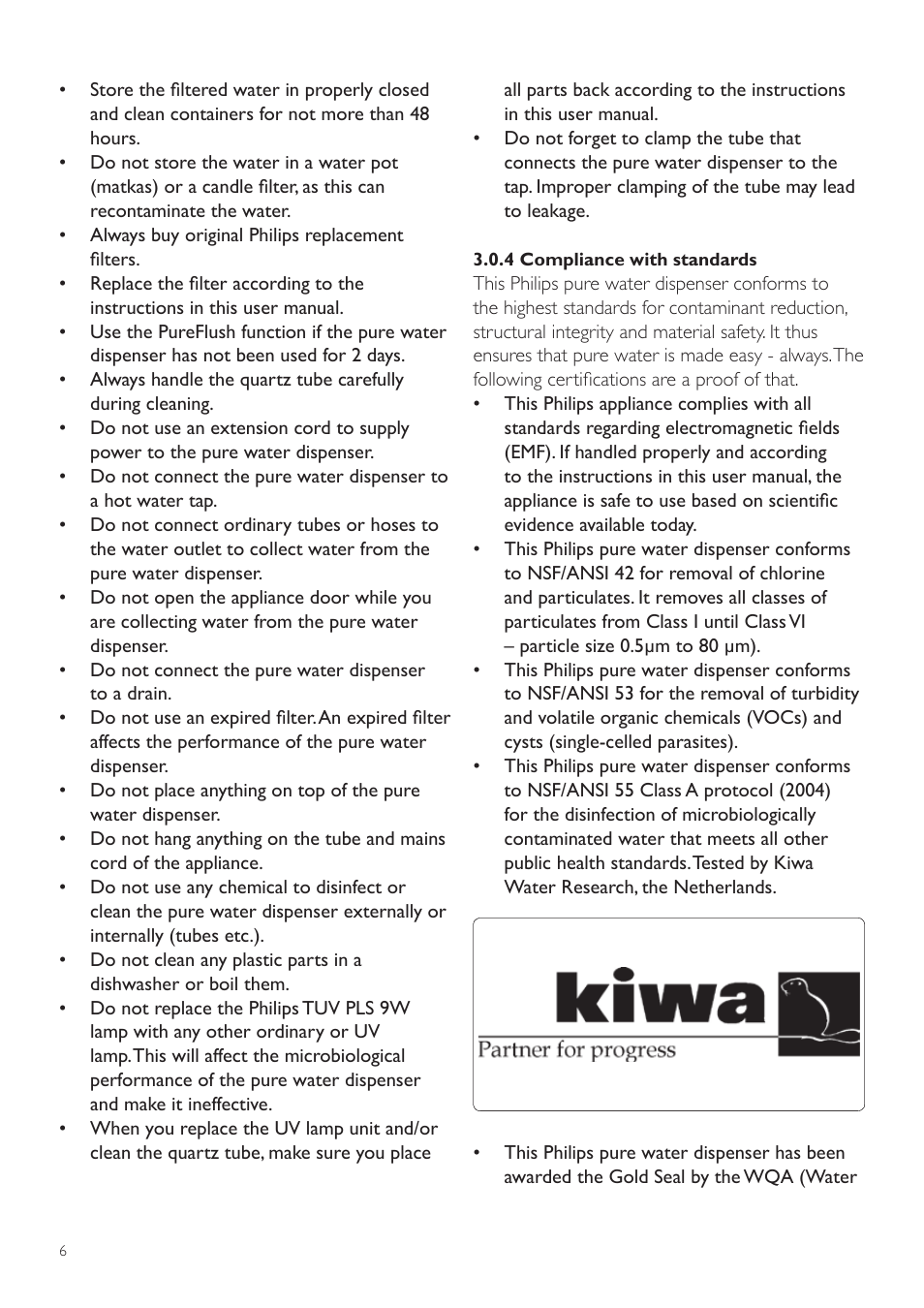 4 preparing for use, 1 installation, 1 display panel description | 5 features | Philips WP3892 User Manual | Page 6 / 64