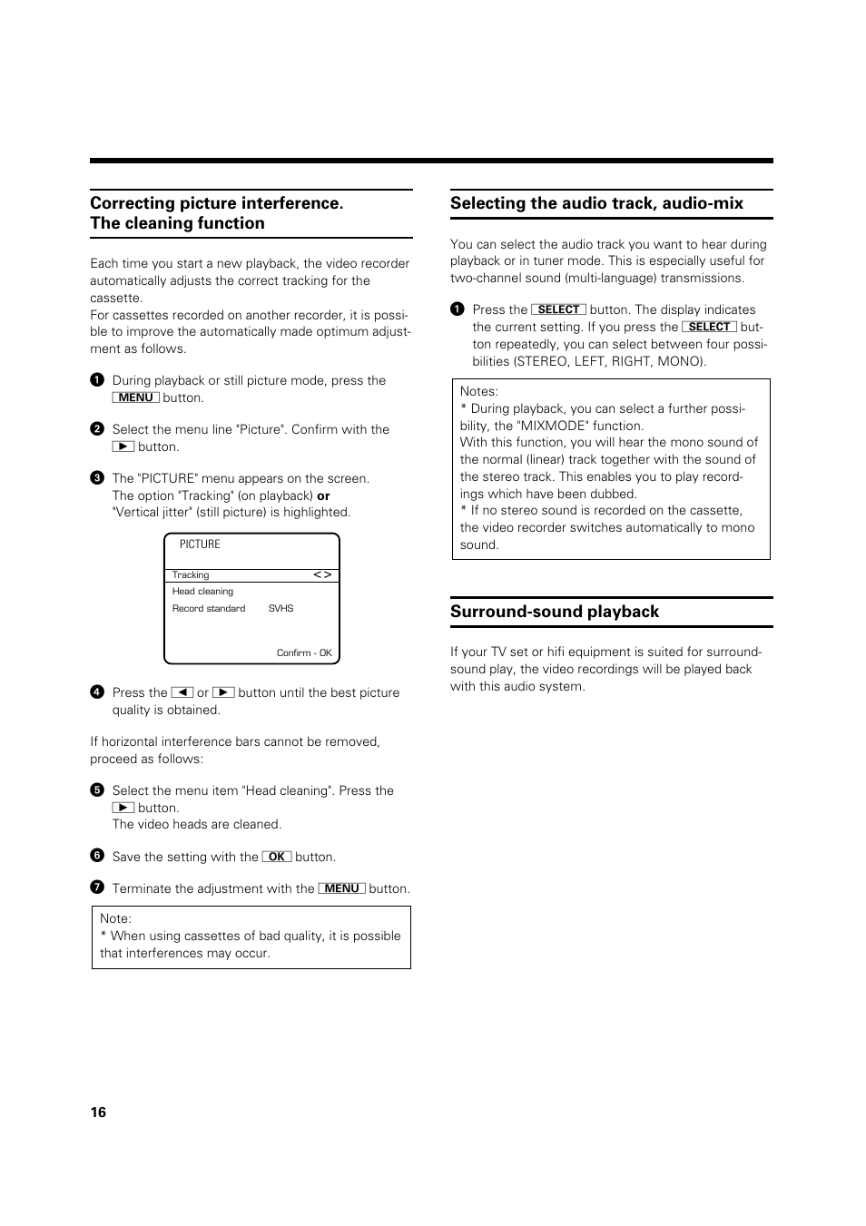 Philips VR 969/02 User Manual | Page 16 / 48