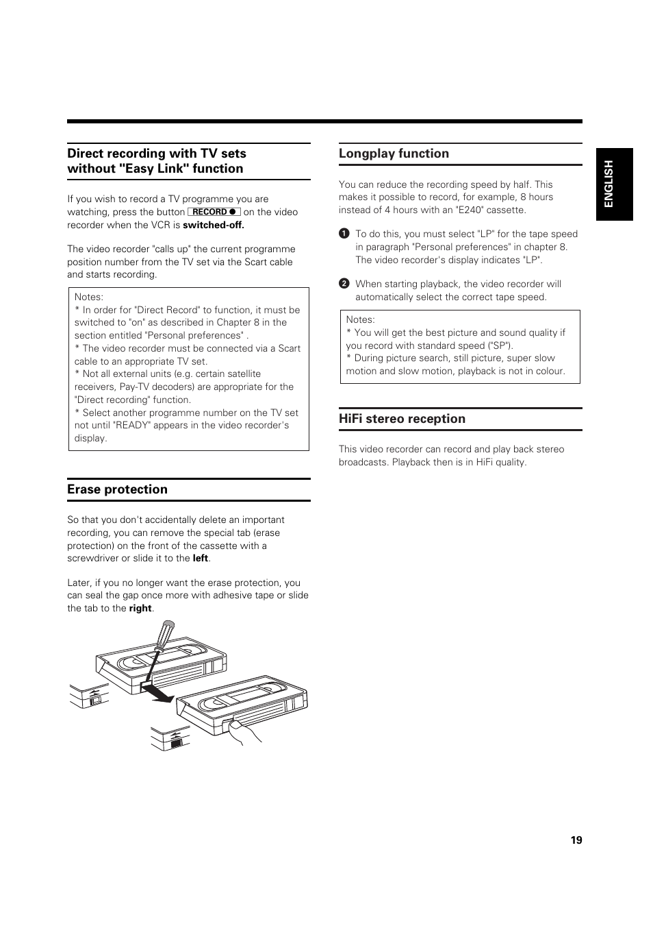 Philips VR 969/02 User Manual | Page 19 / 48