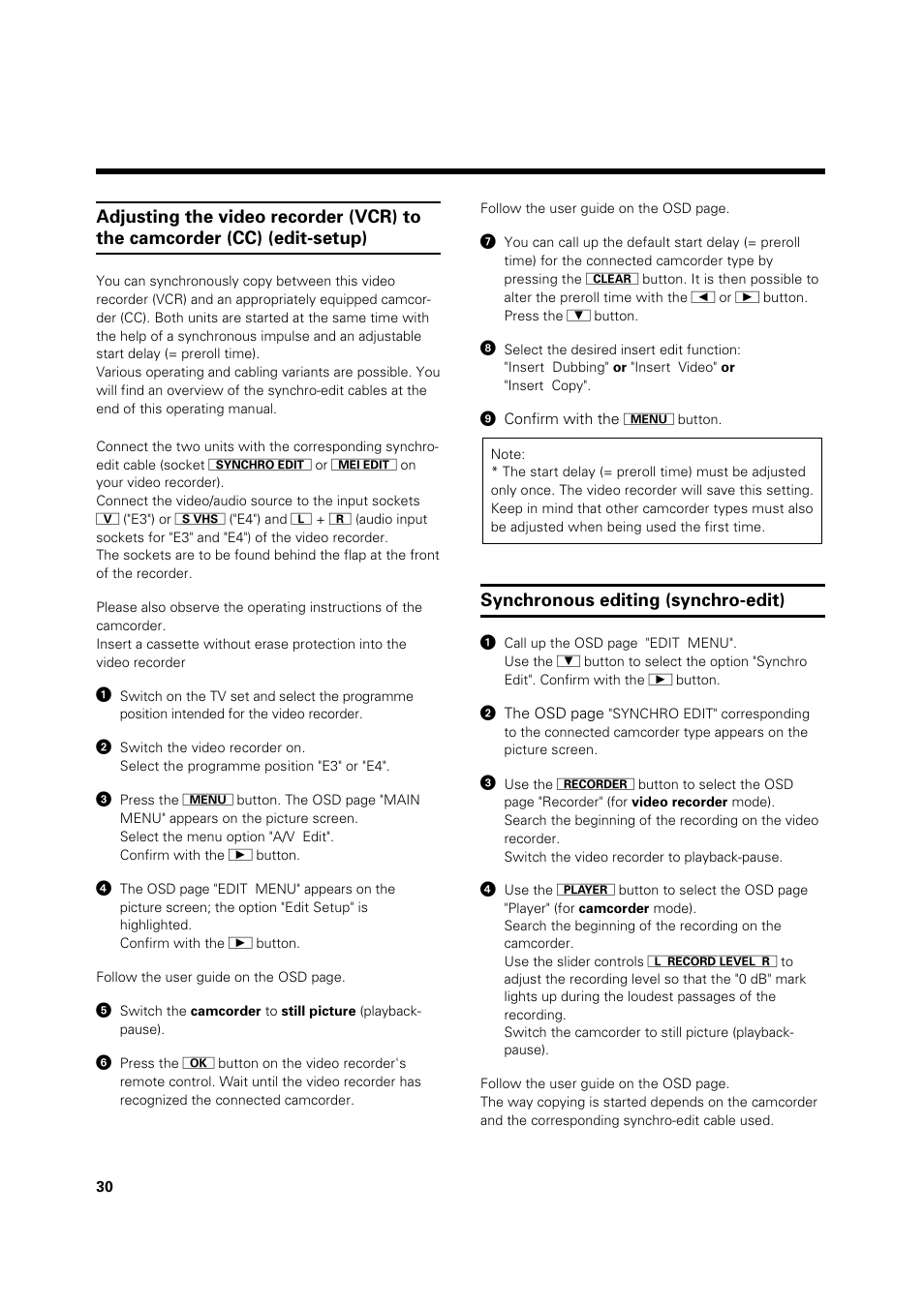 Philips VR 969/02 User Manual | Page 30 / 48