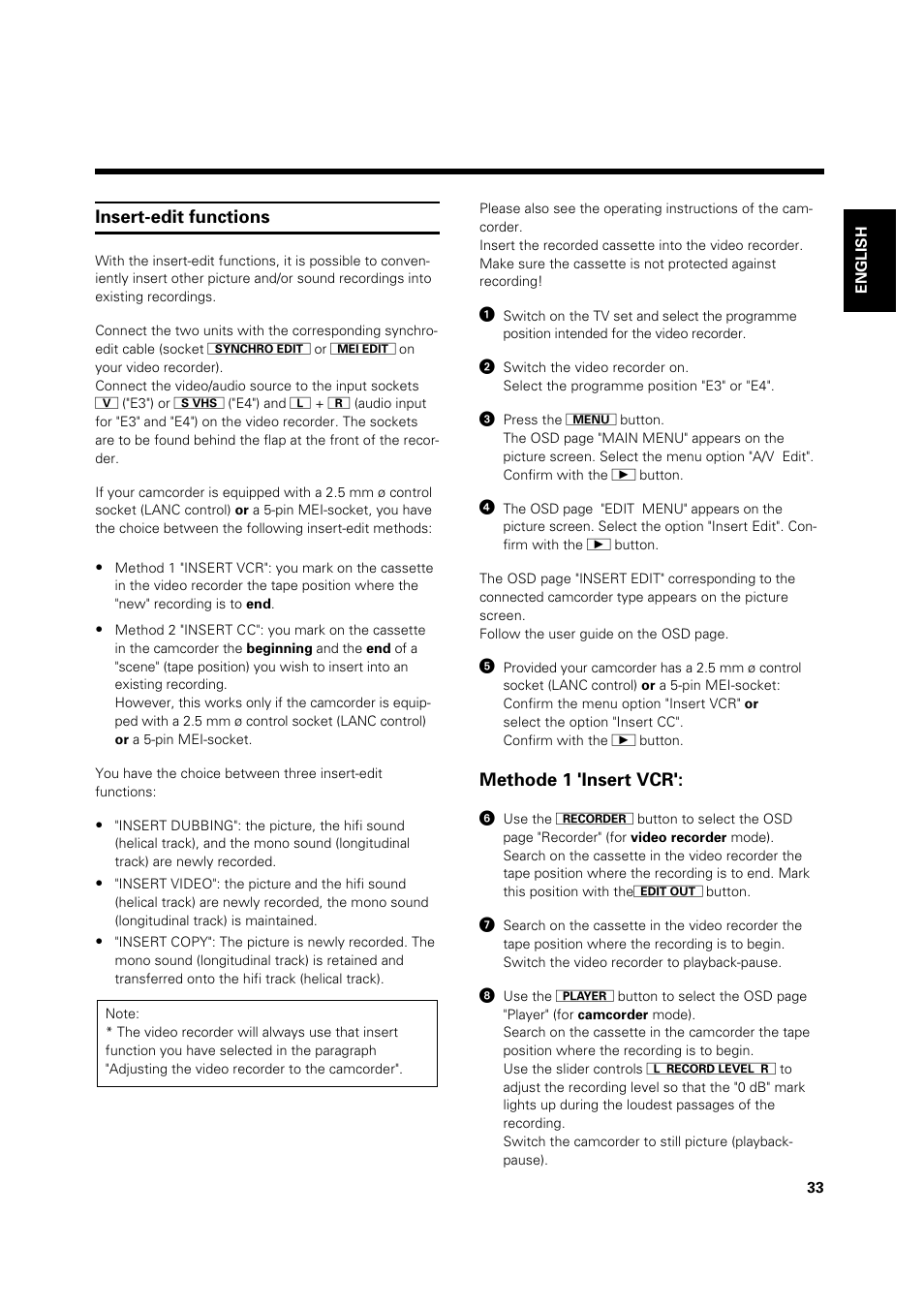 Philips VR 969/02 User Manual | Page 33 / 48