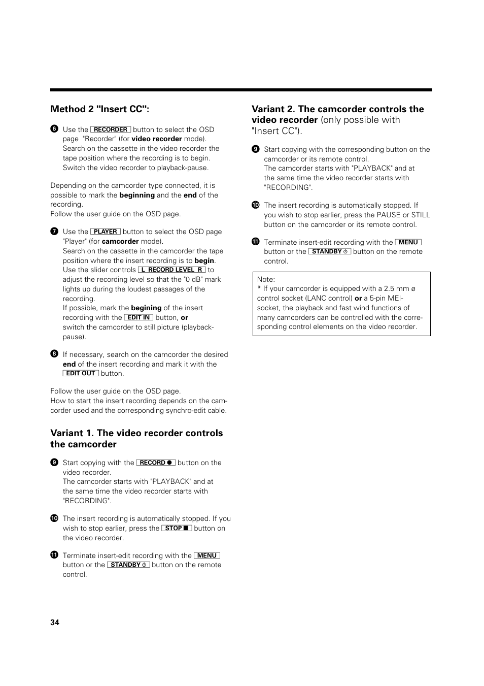 Philips VR 969/02 User Manual | Page 34 / 48