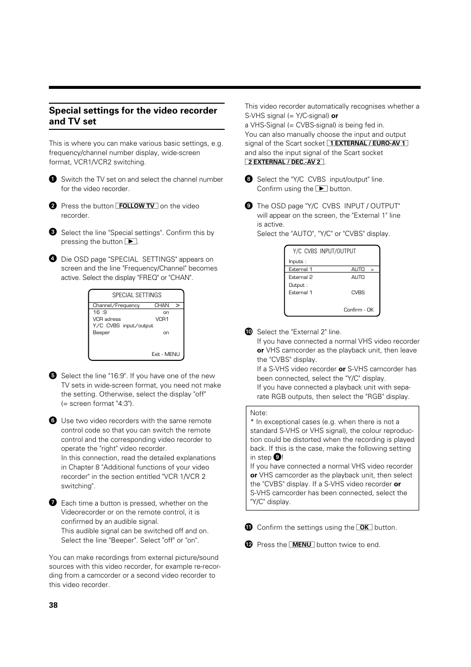 Philips VR 969/02 User Manual | Page 38 / 48