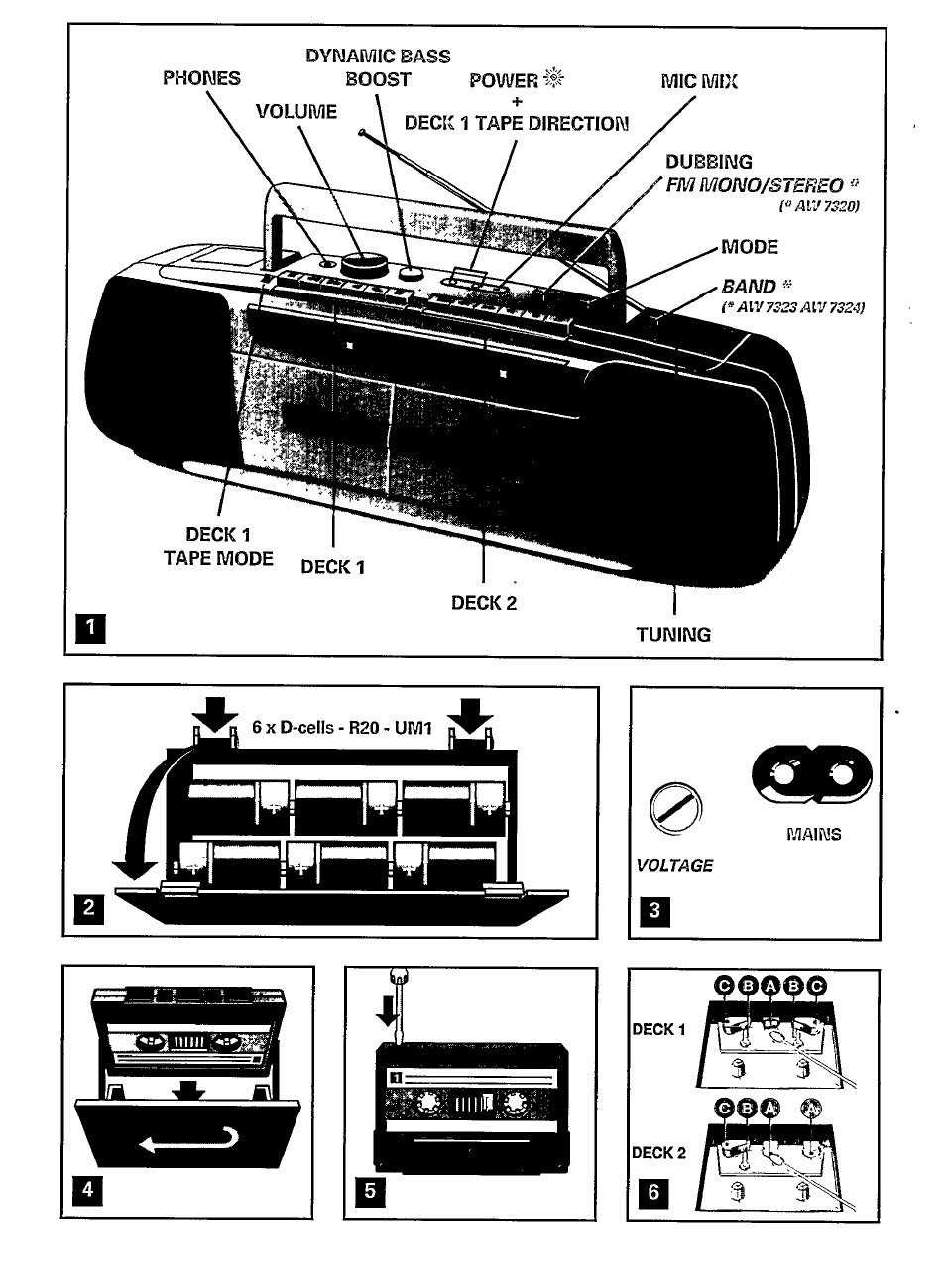 Aiaiws | Philips AW 7323/05 User Manual | Page 2 / 7