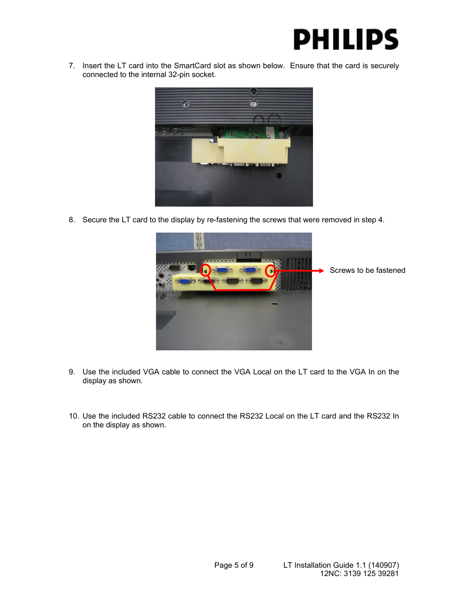 Philips CRA01/00 User Manual | Page 5 / 9