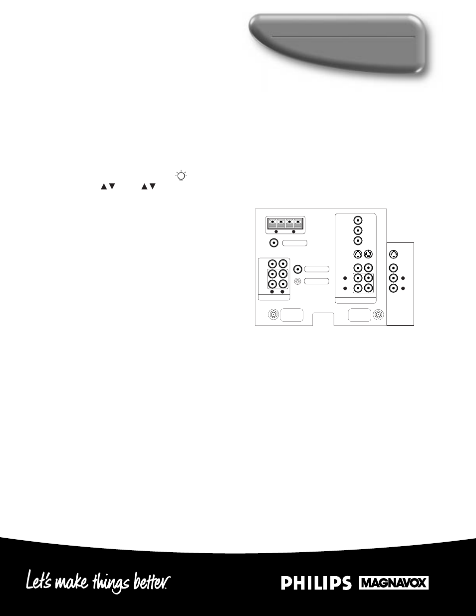 Large screen television, Picture, Remote control | Convenience, Sound, Audio/video jack panel, Additional features include, Digital prepared connections, Scan velocity modulation (svm), Backlit led remote control | Philips Magnavox 9P 6044C User Manual | Page 2 / 2