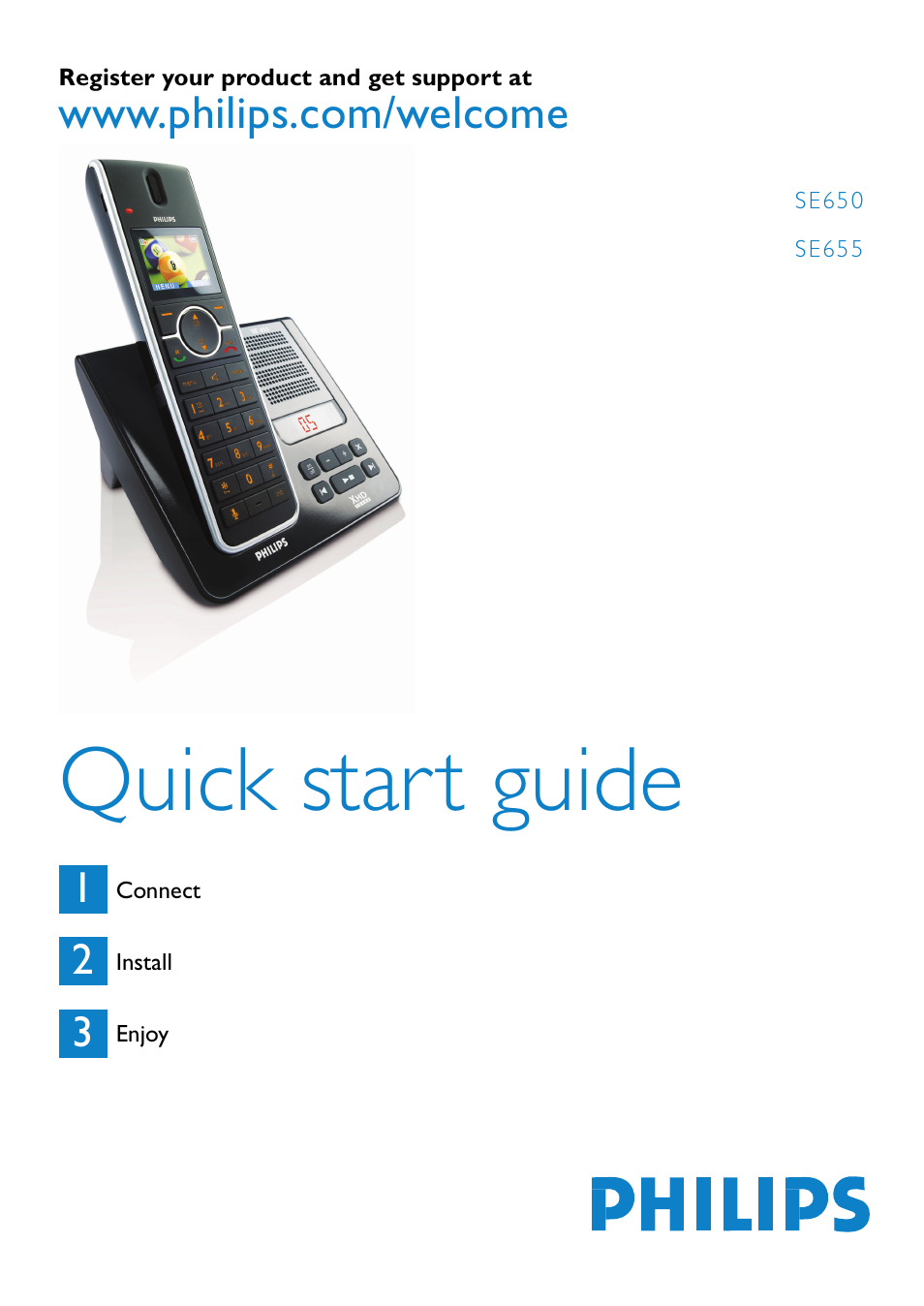 Philips SE650 User Manual | 6 pages