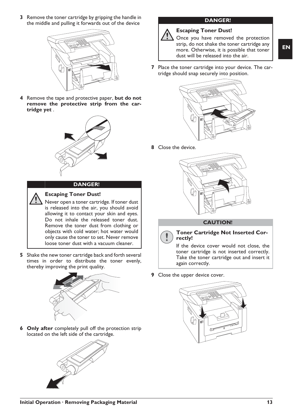 Philips SFF 6135D User Manual | Page 13 / 88