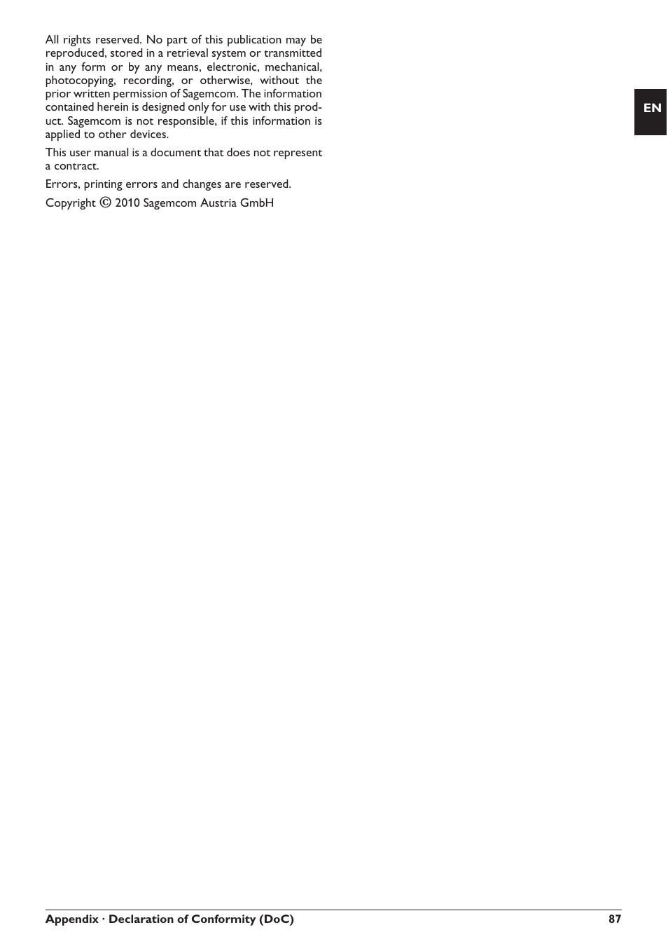 Philips SFF 6135D User Manual | Page 87 / 88