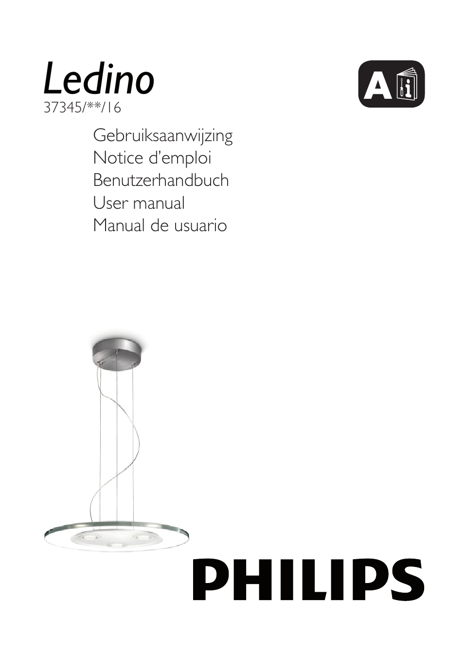 Philips Ledino 37345/48/16 User Manual | 40 pages