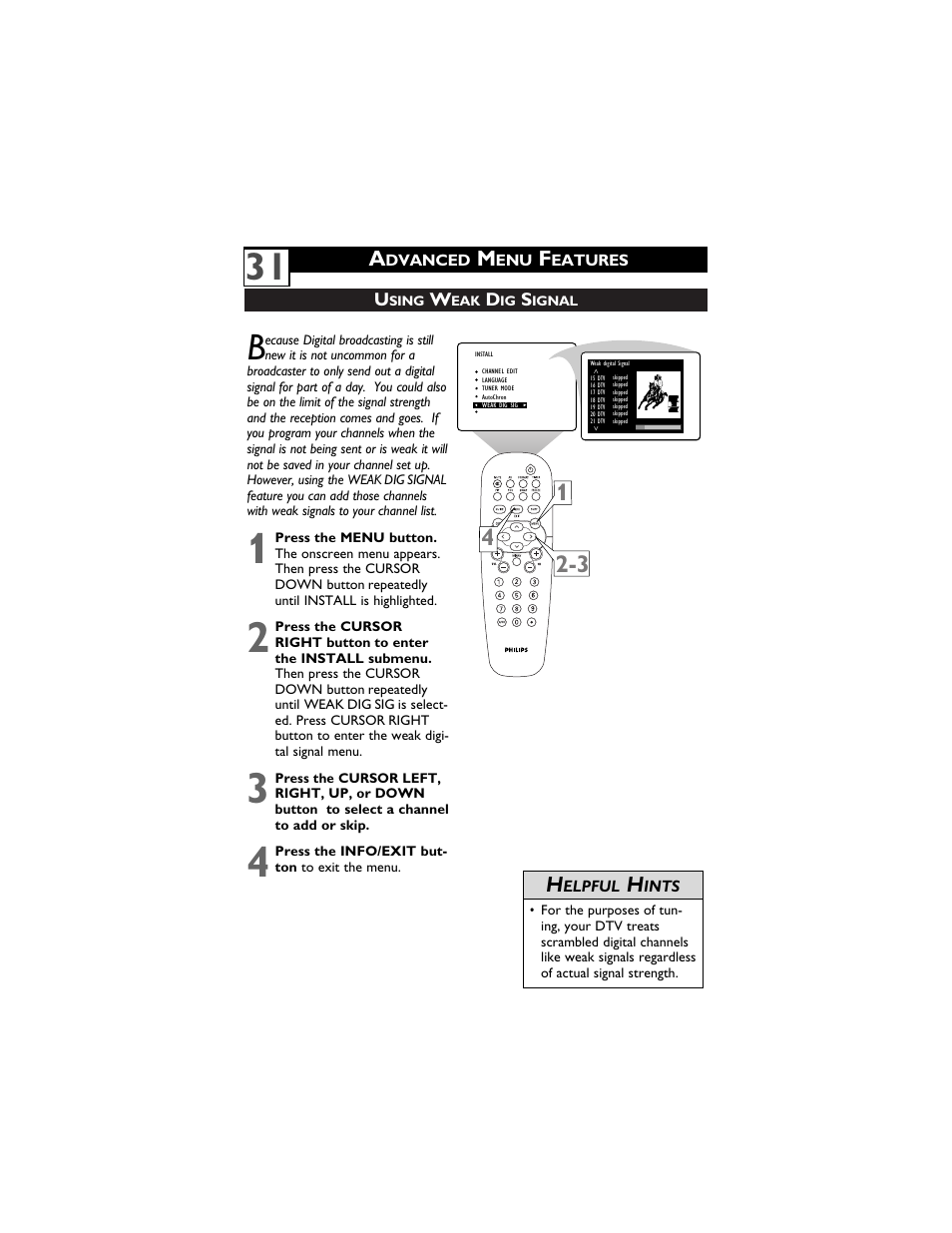 Philips 51PP9910 User Manual | Page 33 / 36