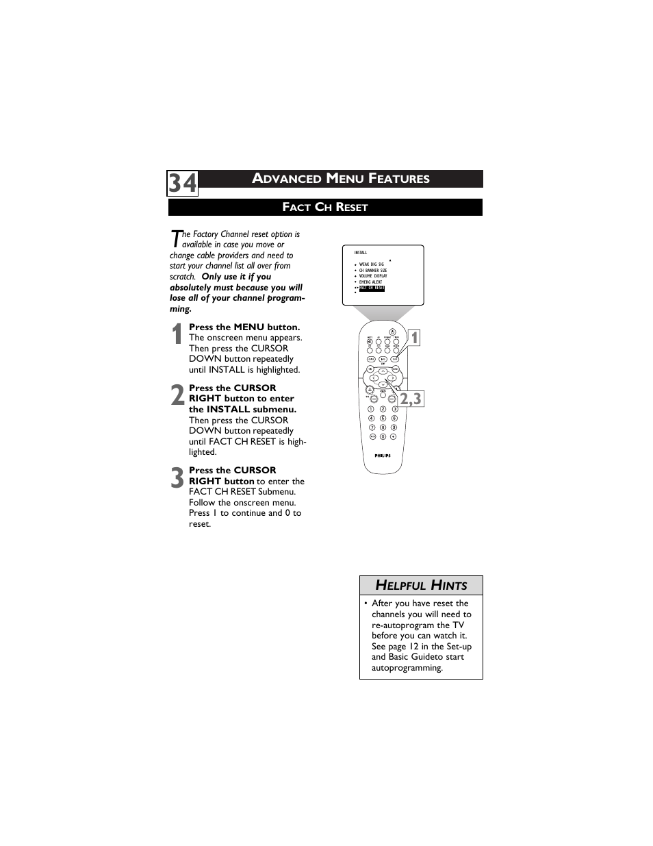 Philips 51PP9910 User Manual | Page 36 / 36