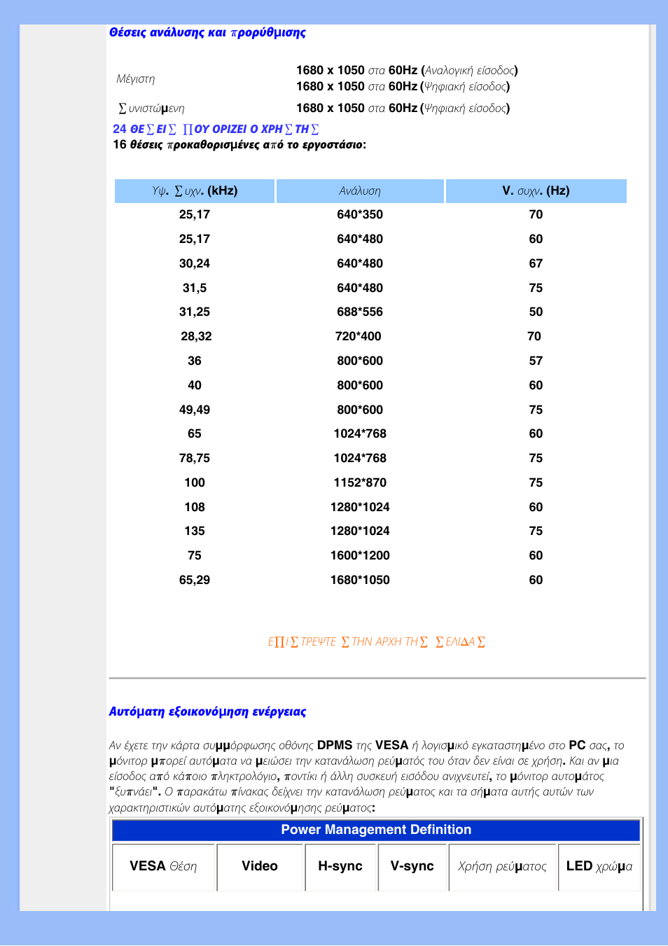 Philips 220AW8 User Manual | Page 31 / 91