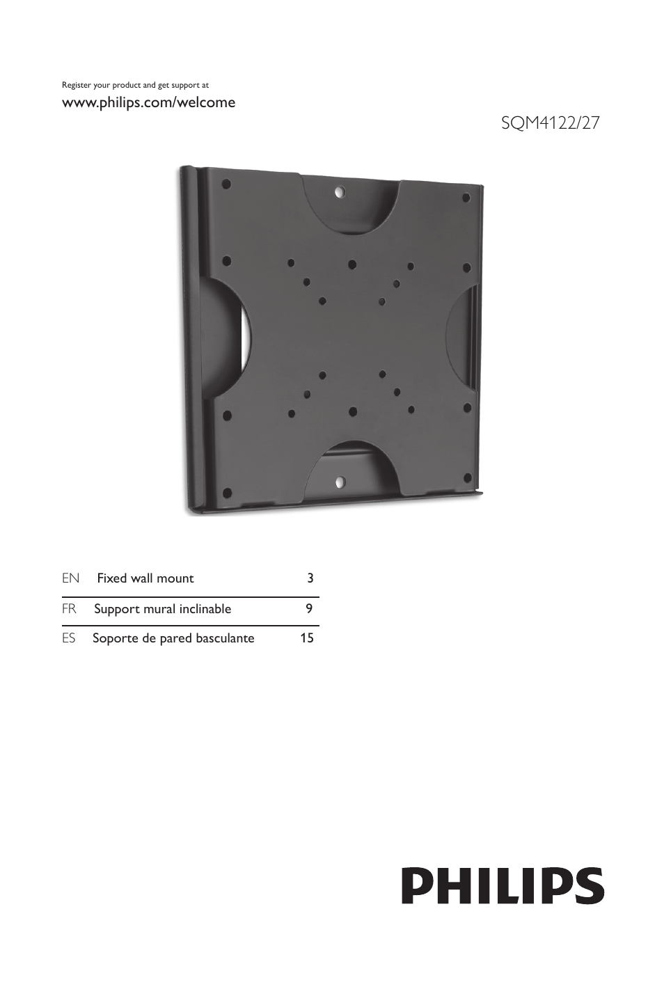 Philips SQM4122/27 User Manual | 20 pages