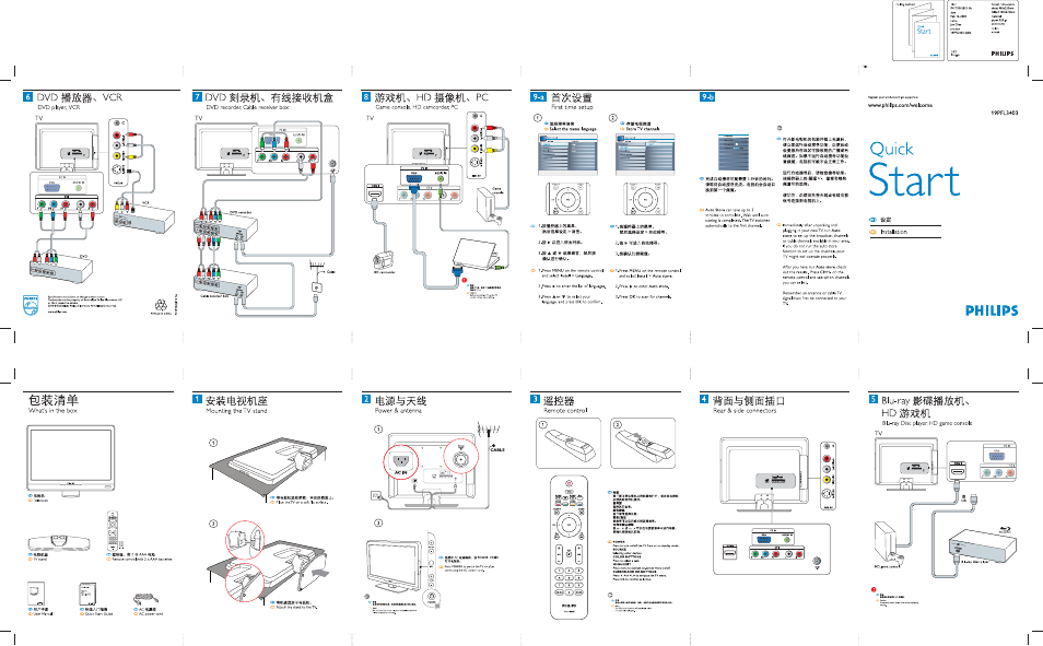 Philips 19PFL3403/93 User Manual | 1 page