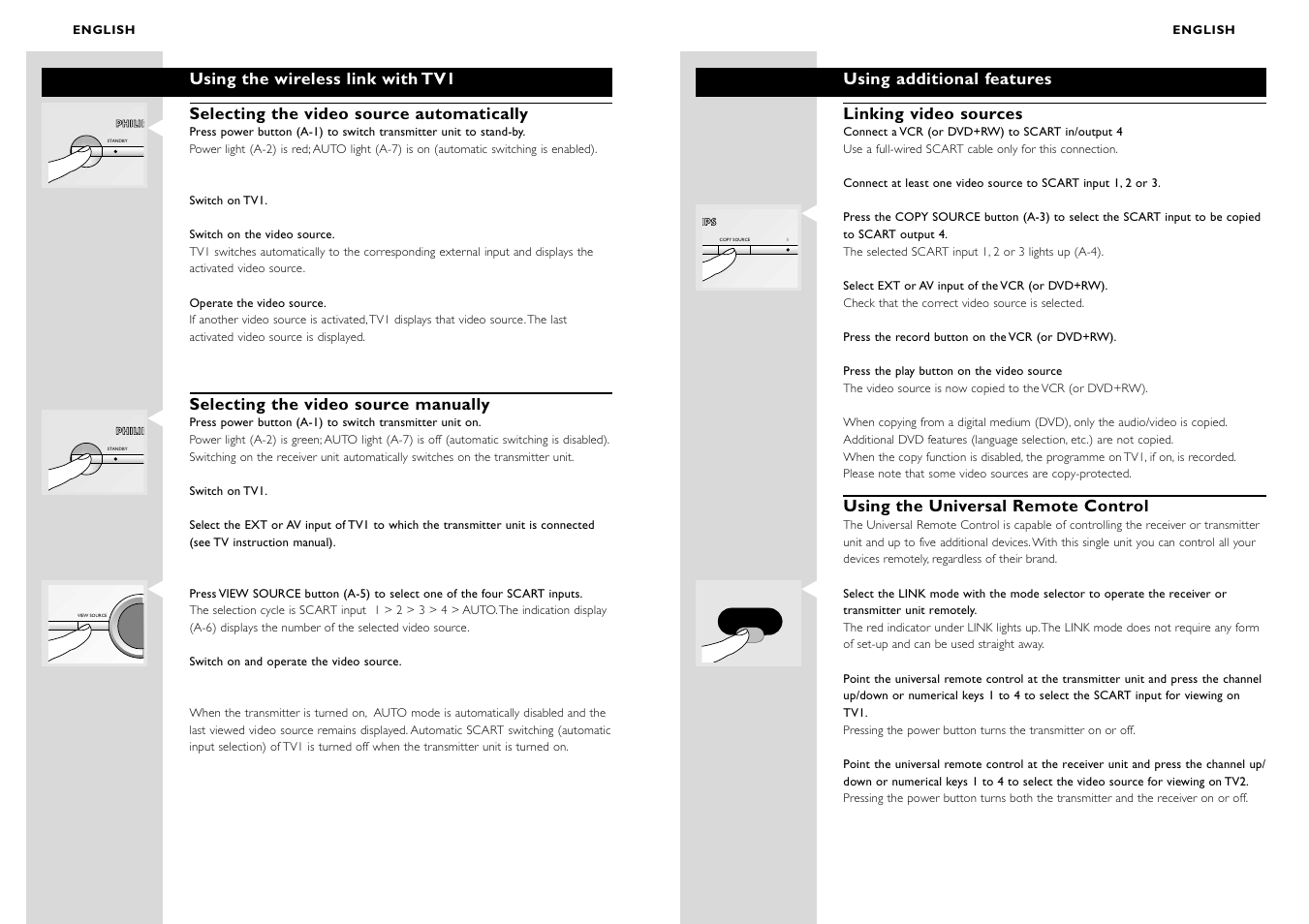 Philips SBC VL1400 User Manual | Page 4 / 42