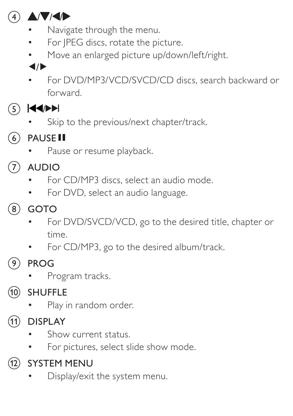 Philips KONINKLIJKE AZ5740 User Manual | Page 11 / 41