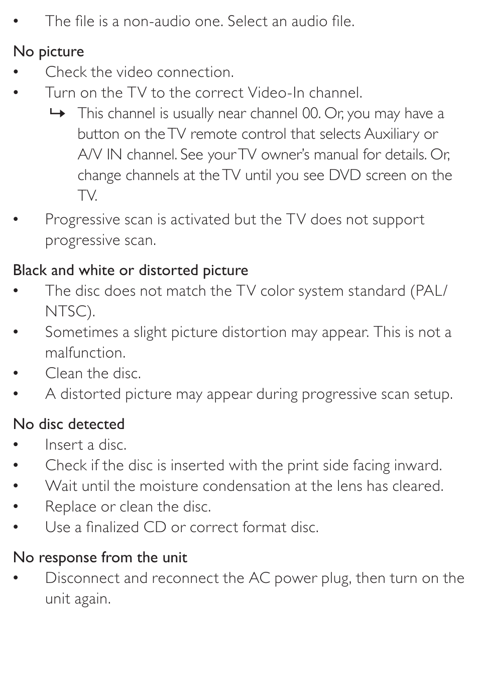 Philips KONINKLIJKE AZ5740 User Manual | Page 36 / 41