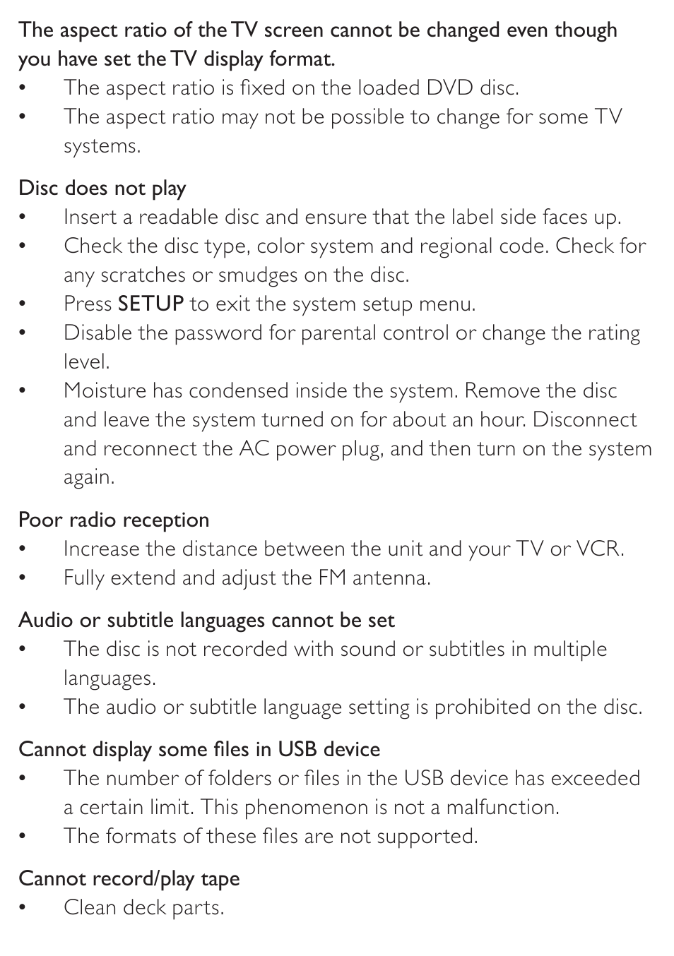 Philips KONINKLIJKE AZ5740 User Manual | Page 37 / 41