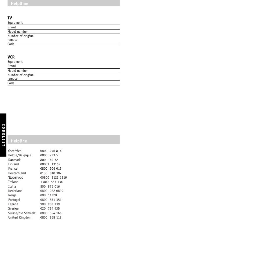 Philips RU620/87 User Manual | Page 30 / 30