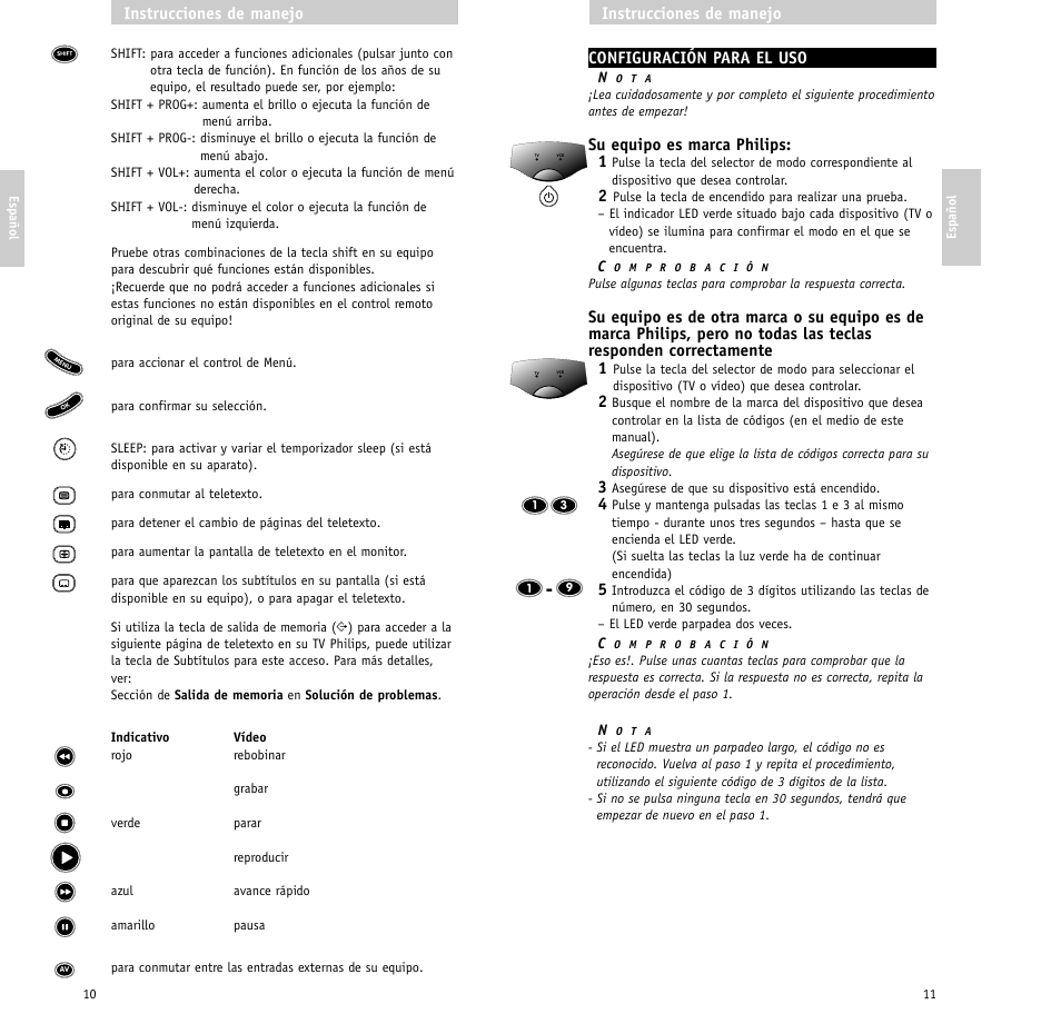 Philips RU620/87 User Manual | Page 6 / 30