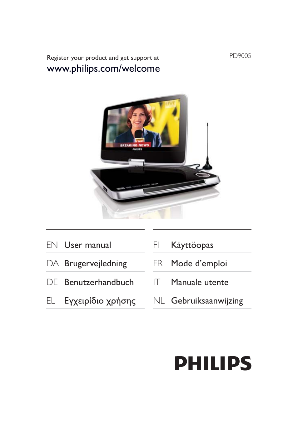 Philips PD9005 User Manual | 27 pages