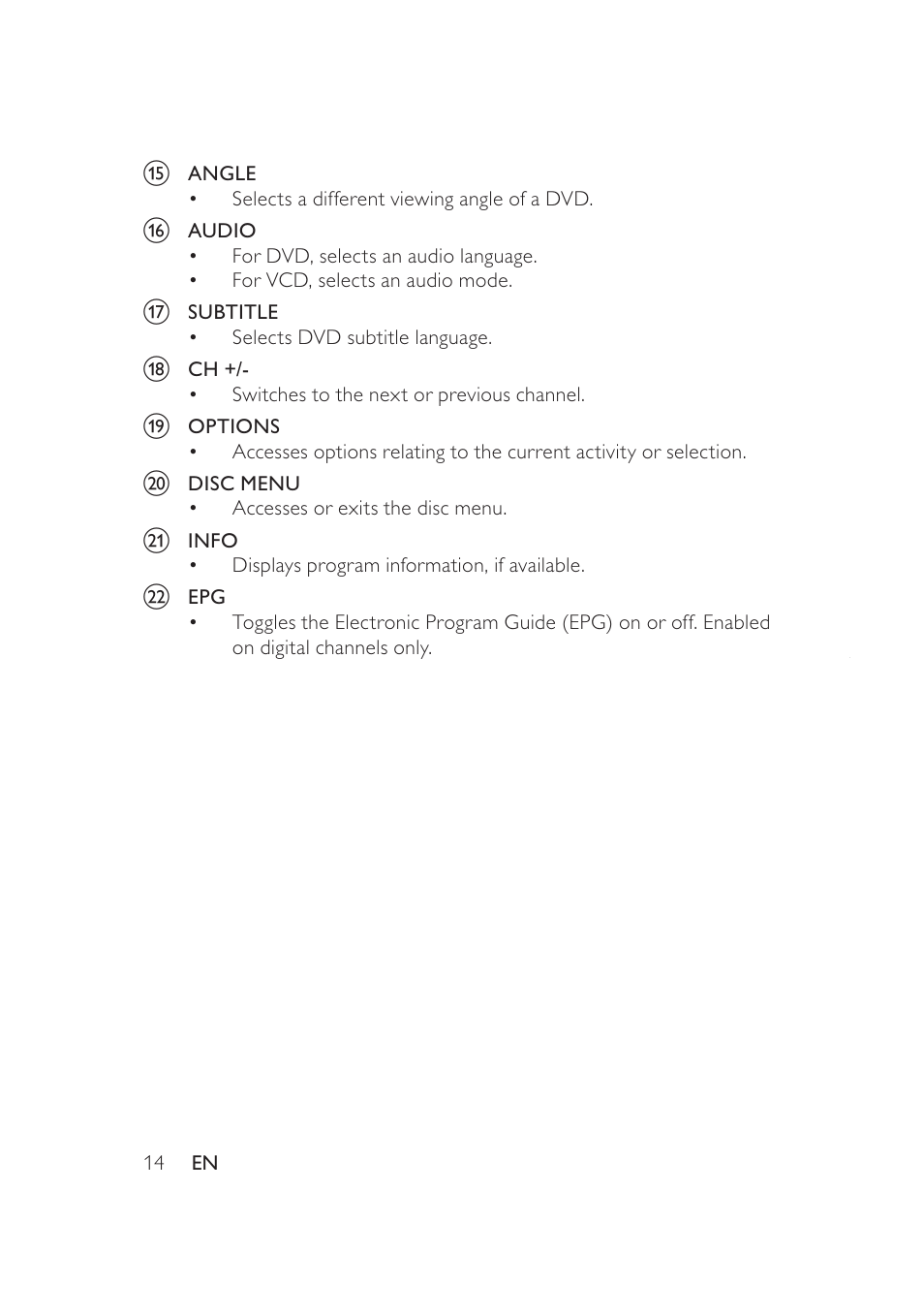 Philips PD9005 User Manual | Page 13 / 27