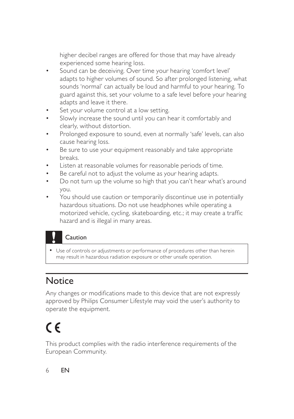 Notice | Philips PD9005 User Manual | Page 5 / 27