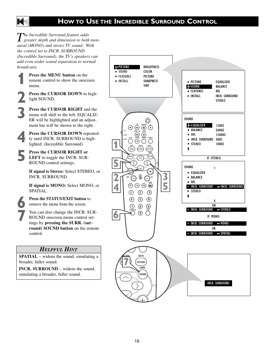 Philips 15PF9936/58 User Manual | Page 16 / 64