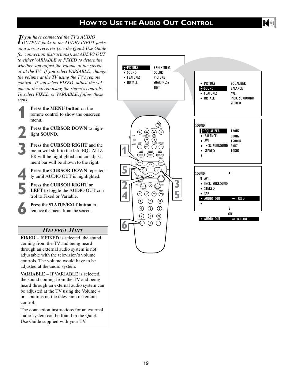 Philips 15PF9936/58 User Manual | Page 19 / 64