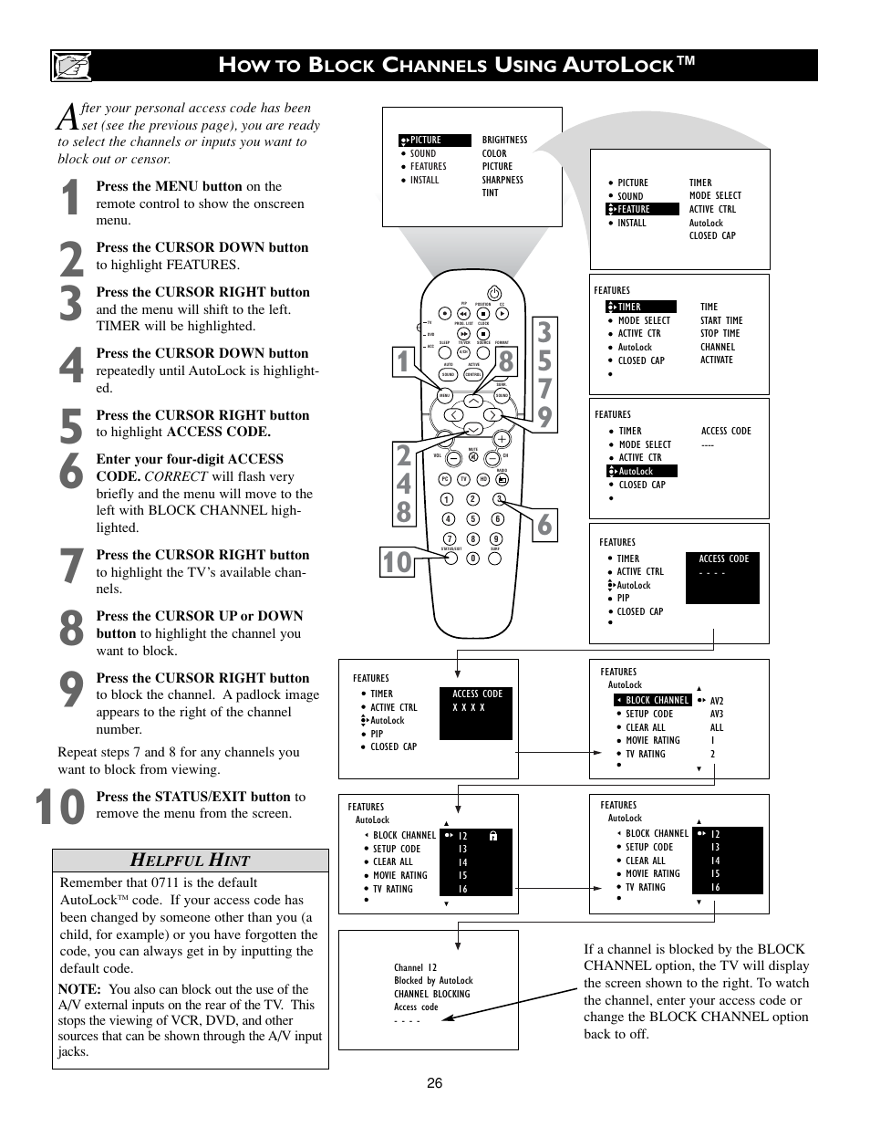 Philips 15PF9936/58 User Manual | Page 26 / 64