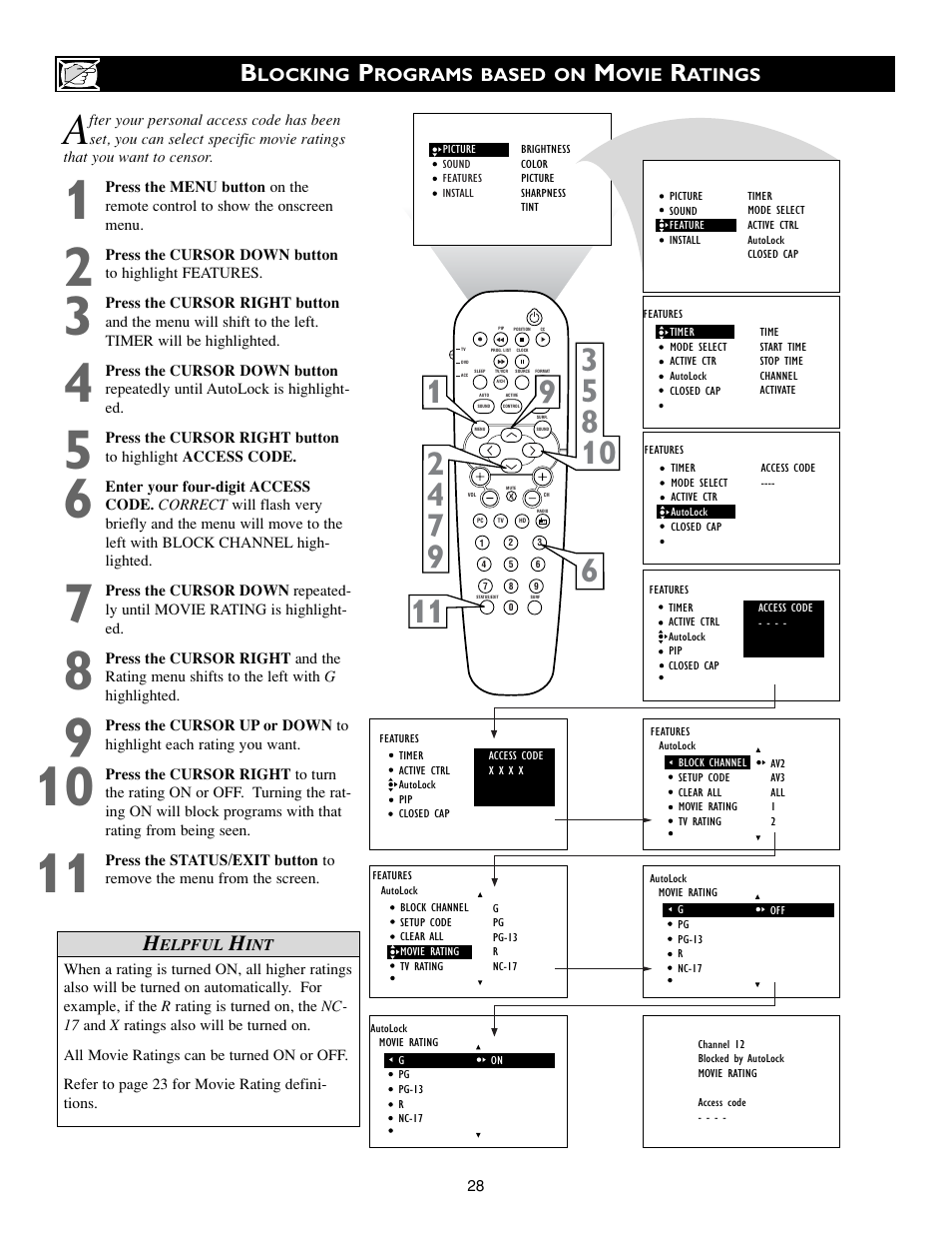 Philips 15PF9936/58 User Manual | Page 28 / 64