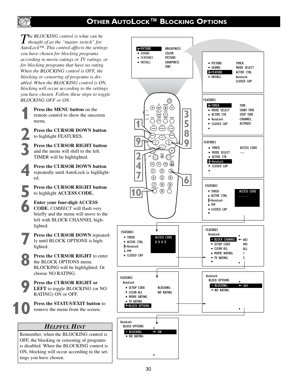 Philips 15PF9936/58 User Manual | Page 30 / 64