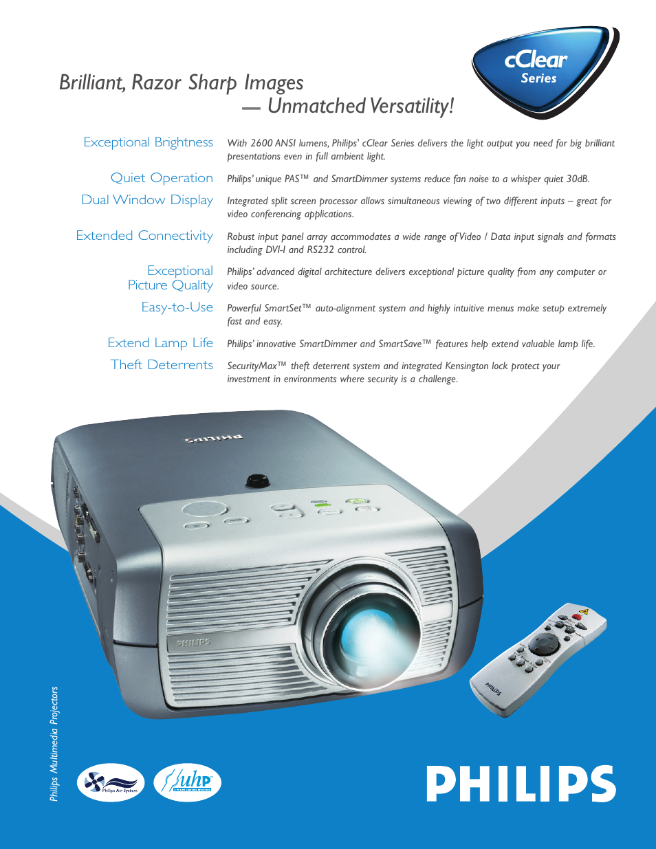 Philips LC4745 User Manual | 2 pages