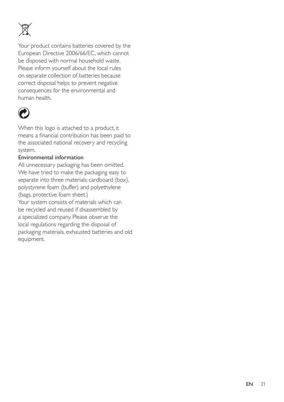 Philips CD190 User Manual | Page 33 / 36